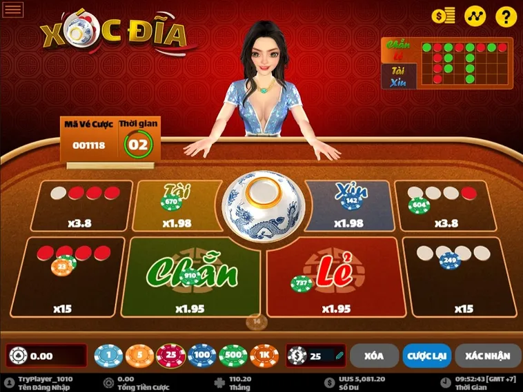 Tham Gia Xóc Đĩa Bet88: Cơ Hội Thắng Lớn Chờ Đợi Bạn!